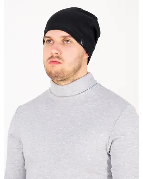 Шапка мужская Карл спорт (Цвет черный)