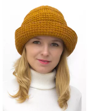 Шляпа женская весна-осень Анри (Цвет оранжевый)