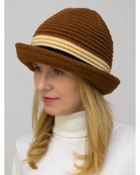 Шляпа женская весна-осень Violet (Цвет коричневый)