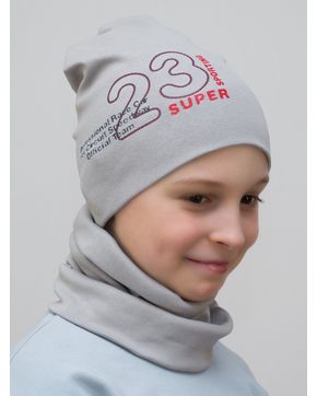 Комплект для мальчика шапка+снуд Super Sporting