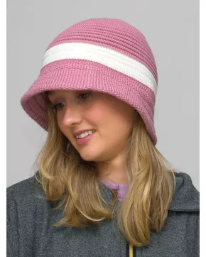Шляпа женская весна-осень Violet (Цвет лавандово-розовый)