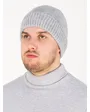 Шапка зимняя мужская Мальта (Цвет светло-серый)