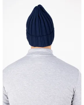 Шапка мужская весна-осень Мира (Цвет синий)