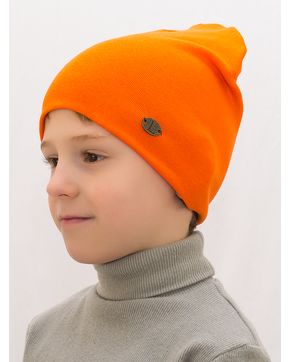 Шапка для мальчика (Цвет оранжевый)